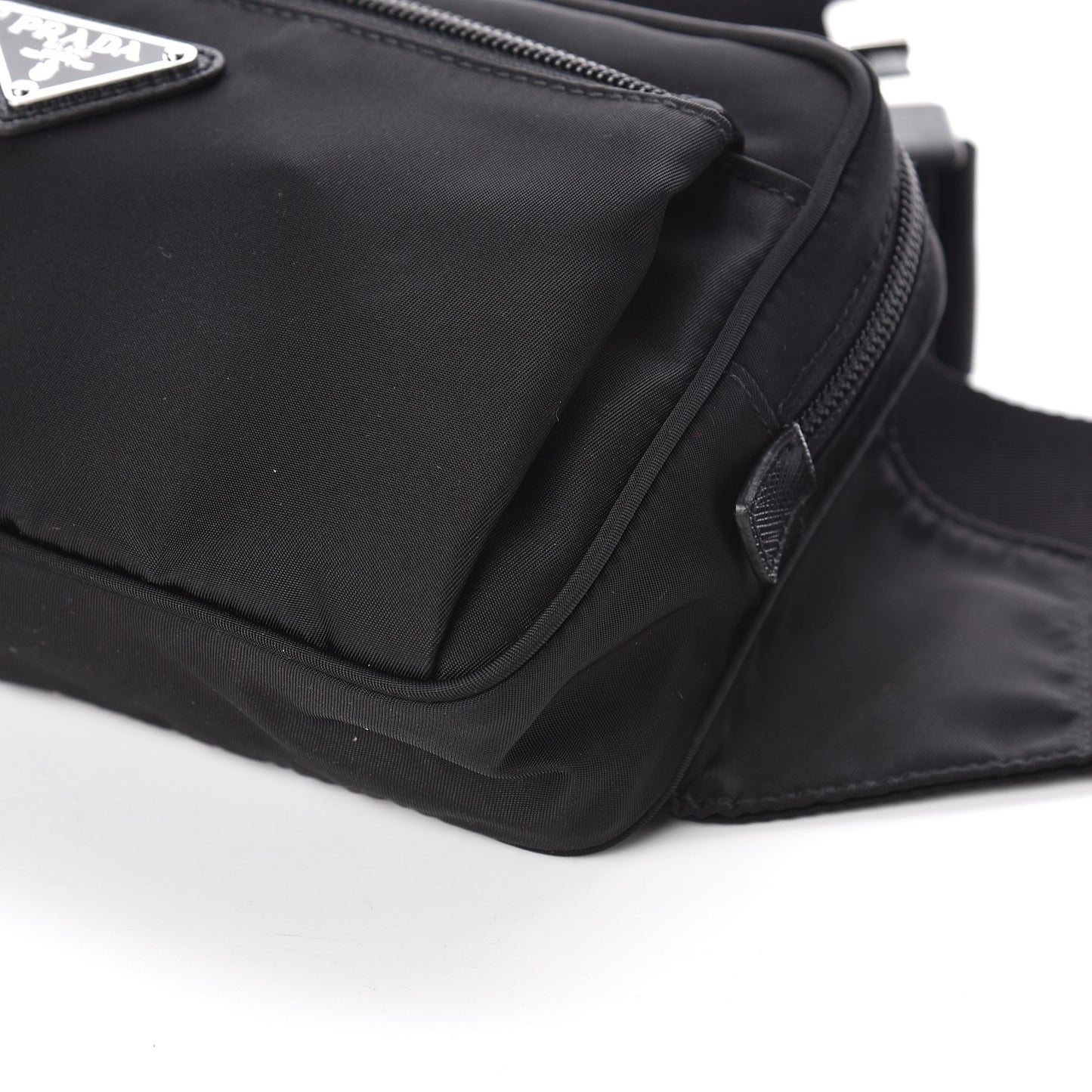 Tessuto Nylon Belt Bag Black