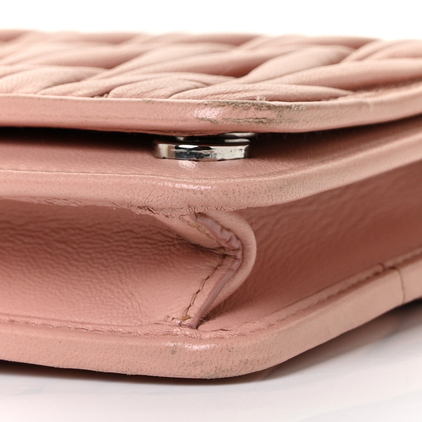 Nappa Matelasse Wallet On Chain Orchidea