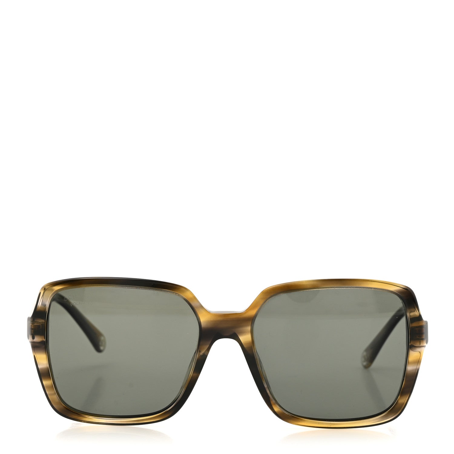 Chanel Acetate Square Sunglasses 5505 Brown 2 of 9