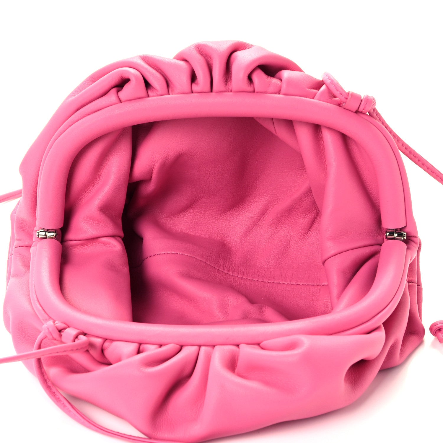 Bottega Veneta Butter Calfskin The Mini Pouch Pink 5 of 11