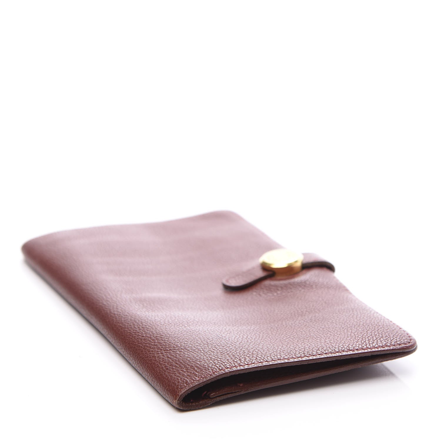 Hermes Evergrain Dogon Wallet Havane 3 of 9