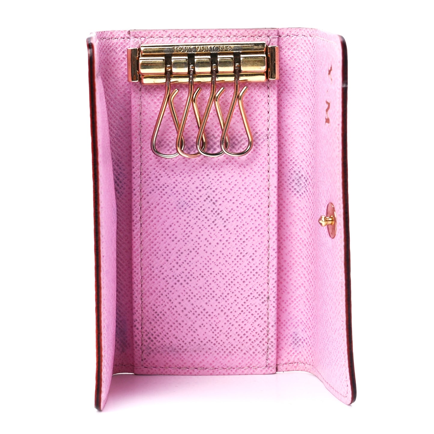 Monogram Multicolor Multicles 4 Key Holder White Litchi