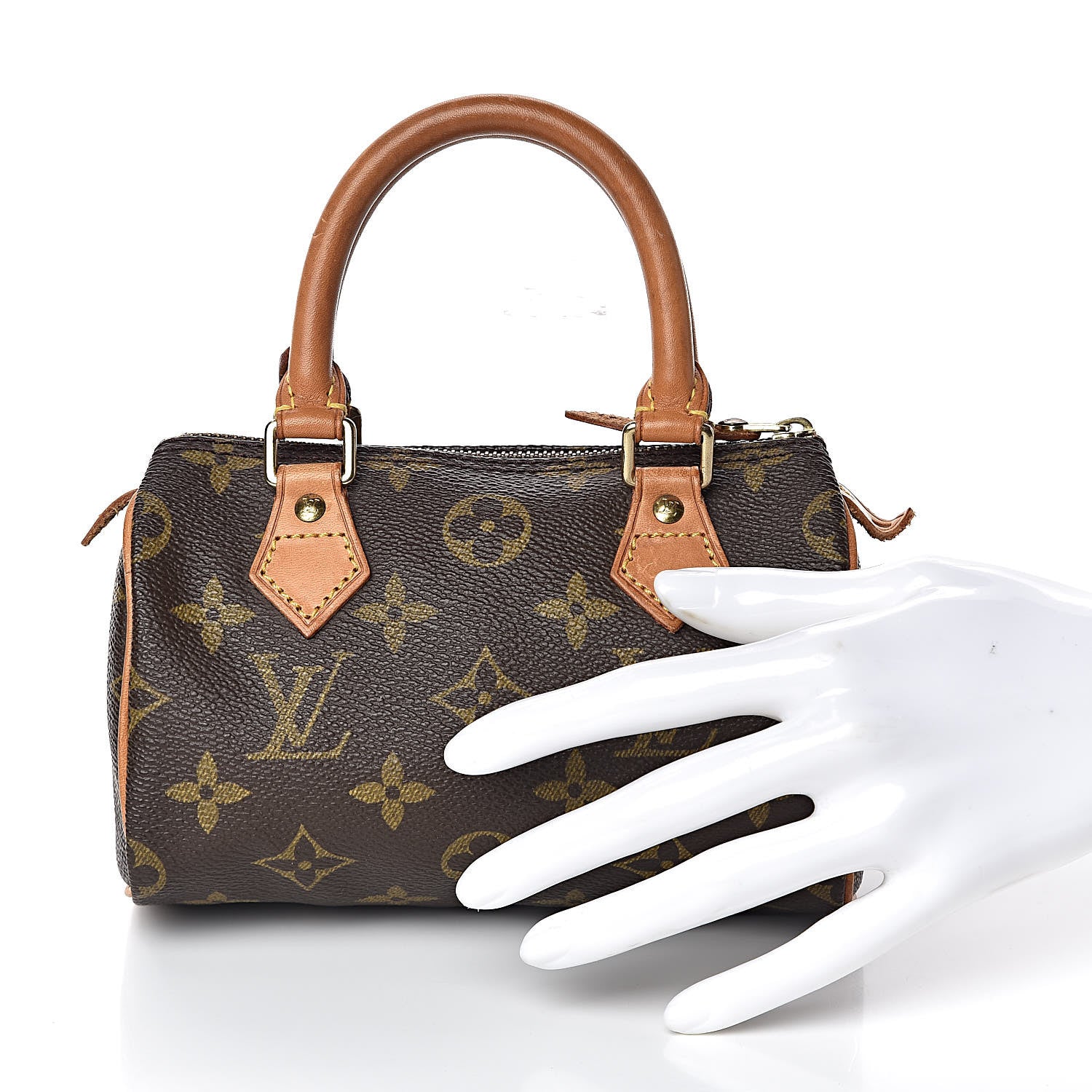 Louis Vuitton Monogram Mini Sac HL Speedy 2 of 9
