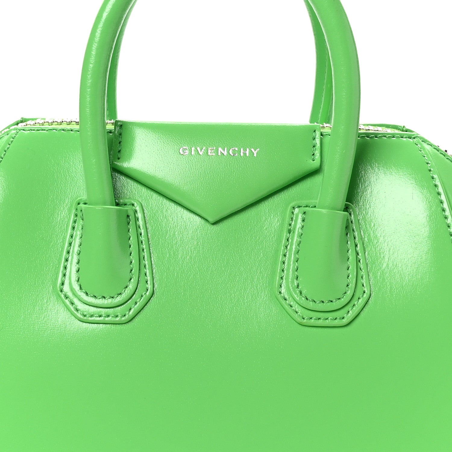 Givenchy Shiny Lord Calfskin Antigona Absynthe Green 8 of 10
