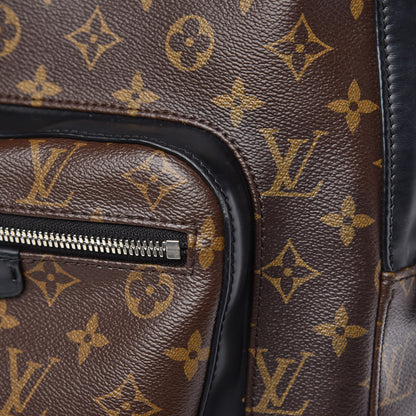 Louis Vuitton Monogram Macassar Josh Backpack 14 of 14