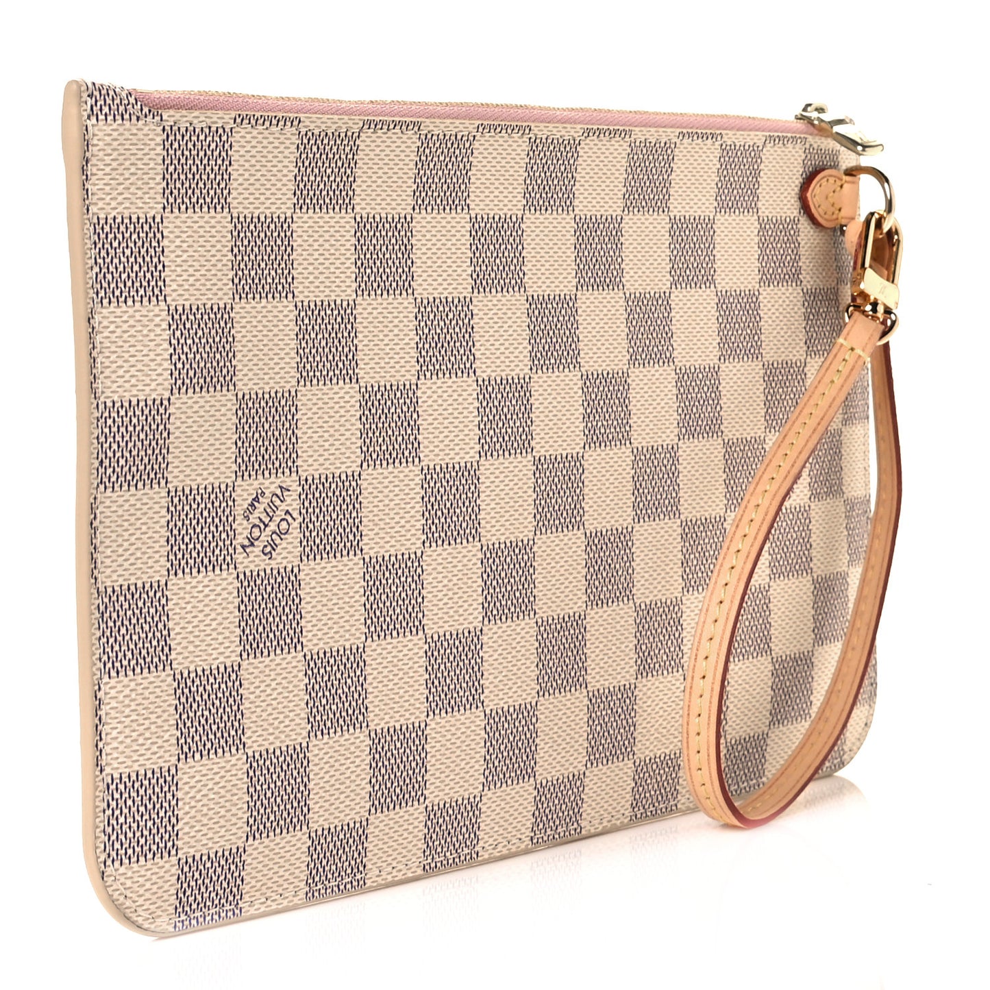 Damier Azur Neverfull MM GM Pochette Rose Ballerine