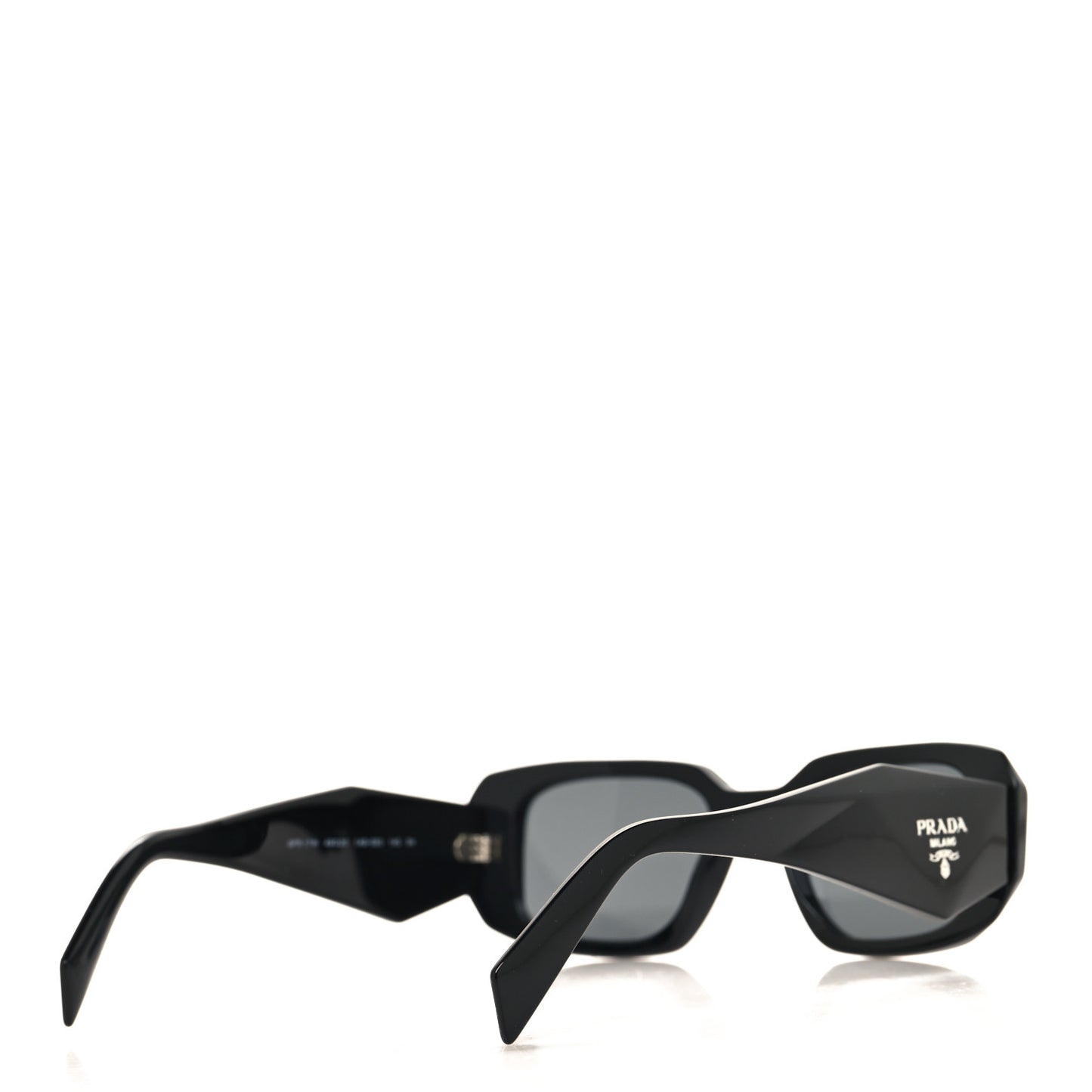 Acetate Symbole Sunglasses SPR 17W Black