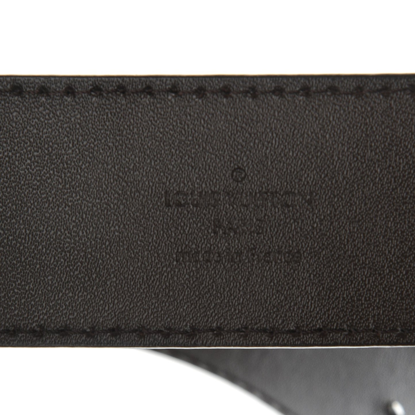 Damier Ebene 40mm LV Initiales Belt 95 38