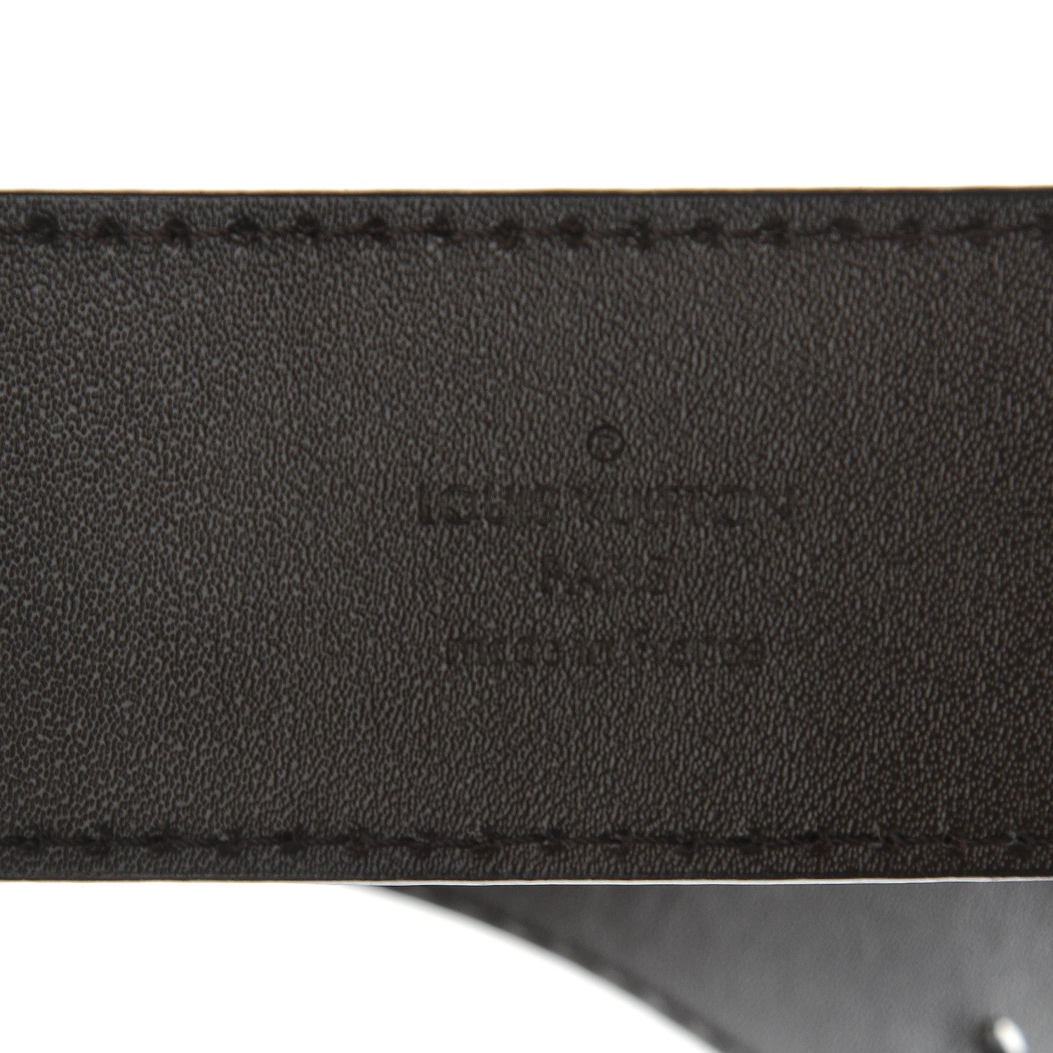 Louis Vuitton Damier Ebene 40mm LV Initiales Belt 95 38 6 of 7