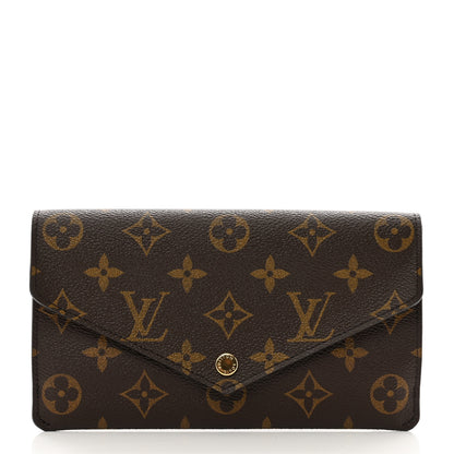Louis Vuitton Monogram Jeanne Wallet Rose Ballerine 1 of 8