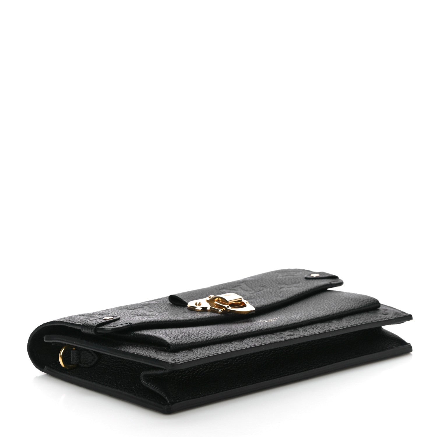 Louis Vuitton Empreinte Vavin Chain Wallet Black 4 of 11