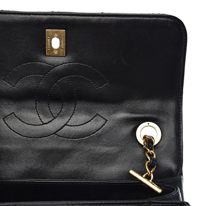 Chanel Lambskin Quilted Small Trendy CC Dual Handle Flap Bag Black 11 of 16