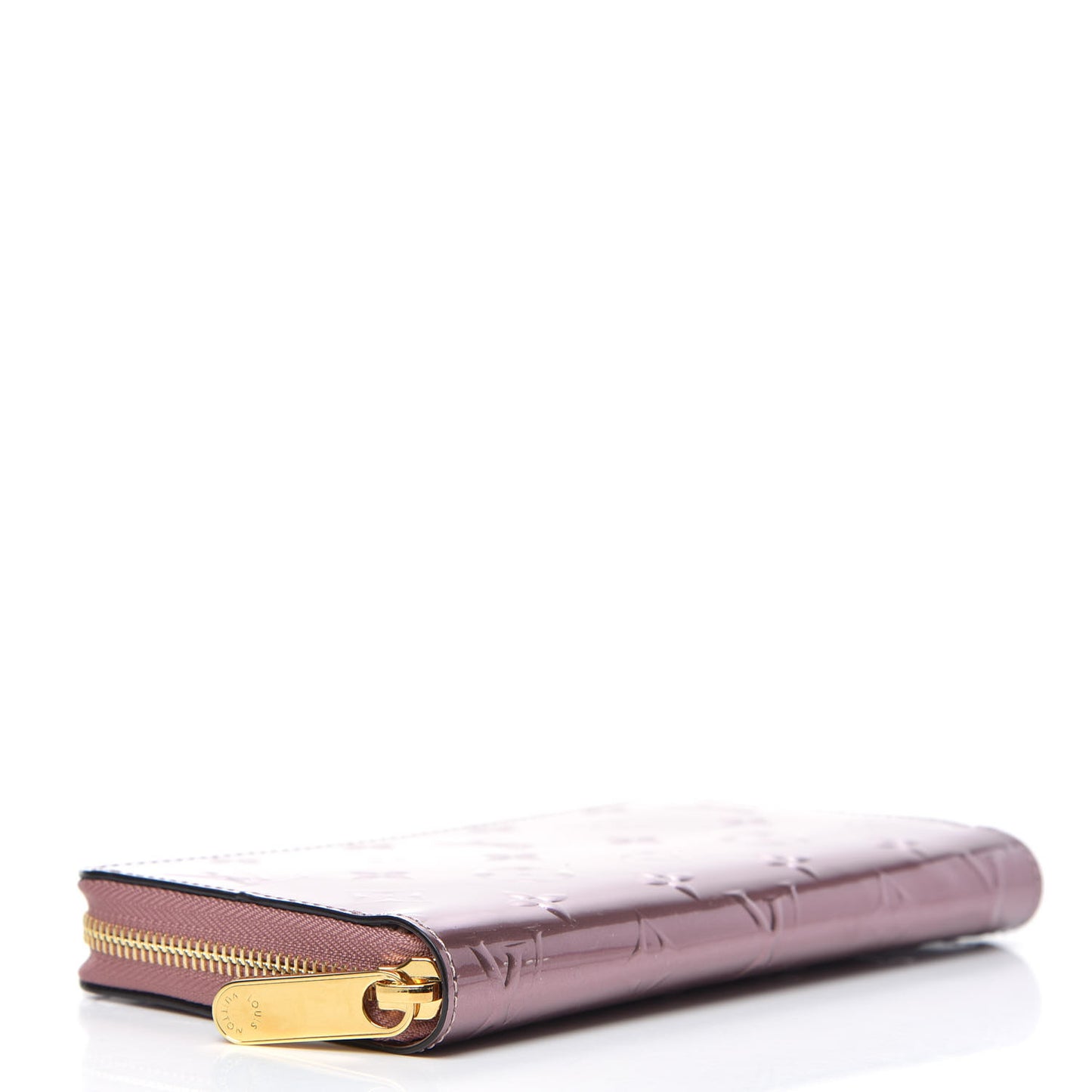 Vernis Zippy Wallet Metallic Pale Pink