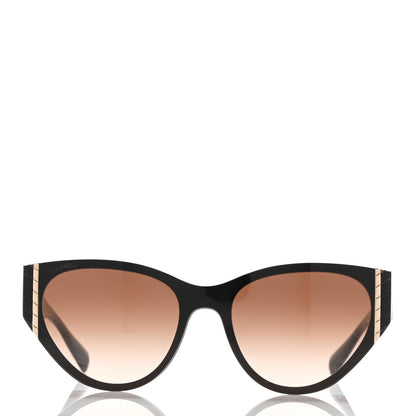 Chanel CC Cat Eye Sunglasses 6054 Brown 2 of 8
