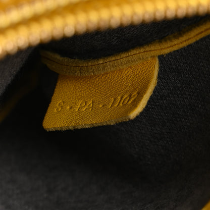 Celine Lambskin Small Trio Crossbody Bag Citron 7 of 12