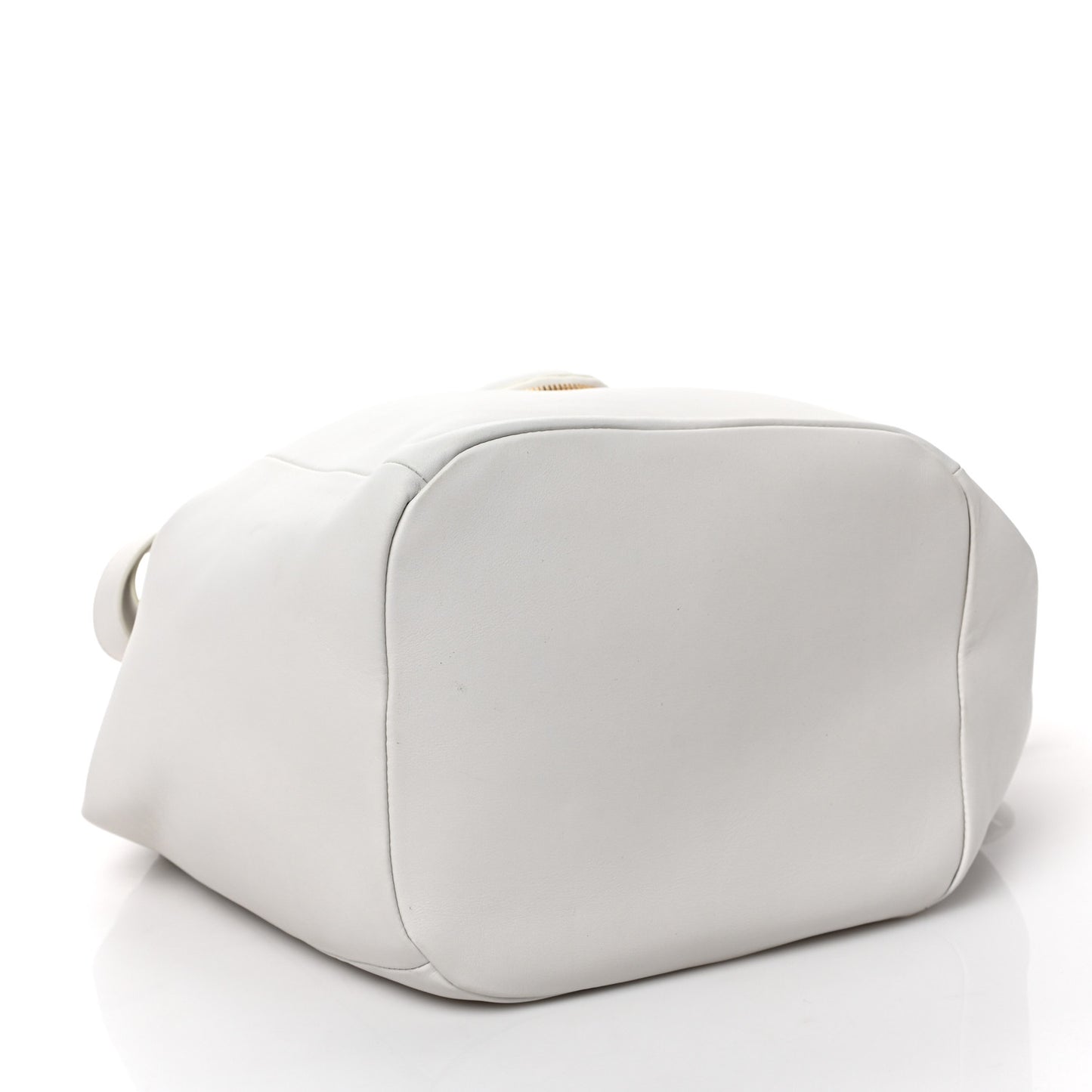 Calfskin Small Beak Tote Chalk