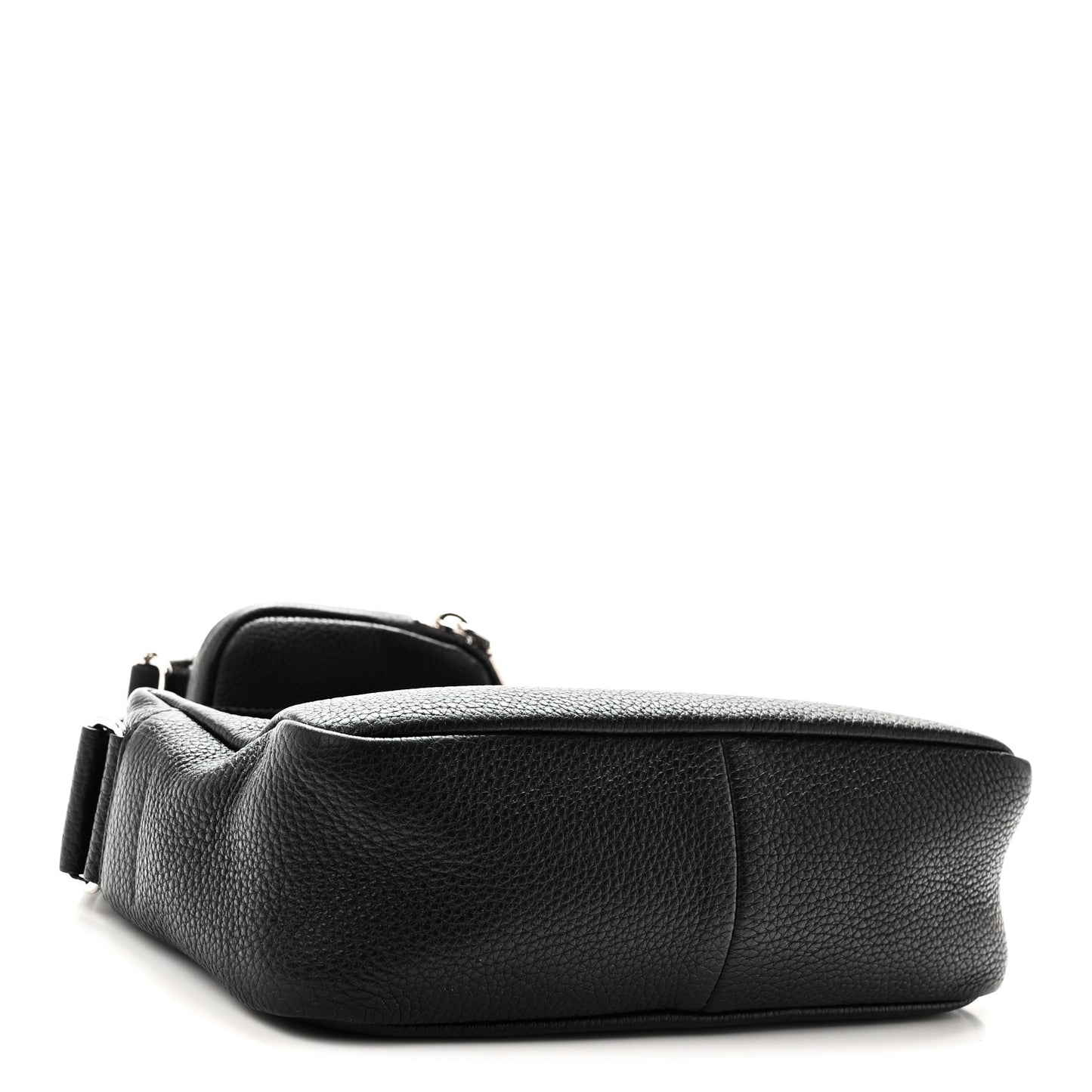 Vitello Daino Soft Crossbody Black