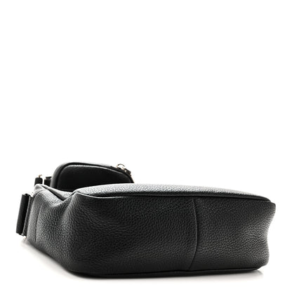 Prada Vitello Daino Soft Crossbody Black 4 of 9