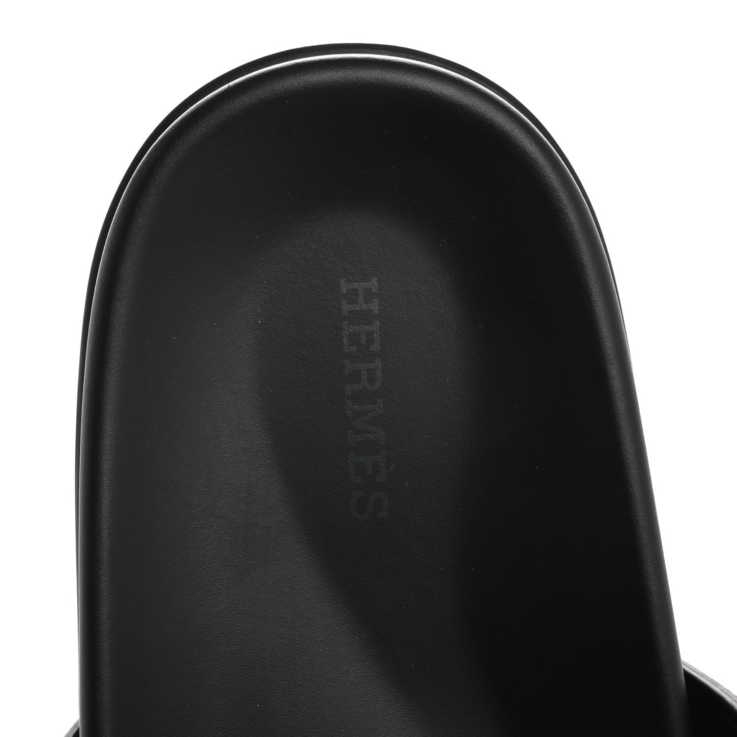 Hermes Calfskin Mens Chypre Sandals 43 Black 7 of 10
