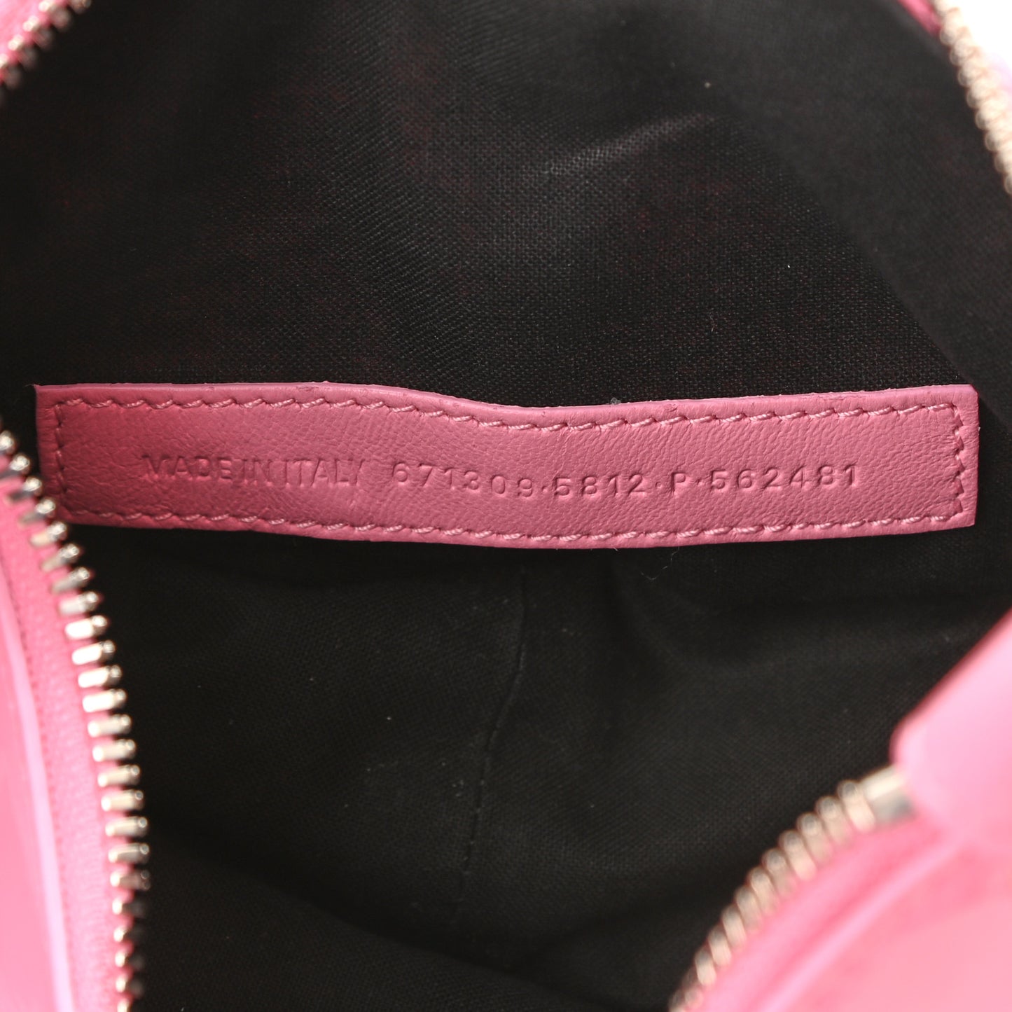 Patent Faux Leather Le Cagole Shoulder Bag XS Sweet Pink