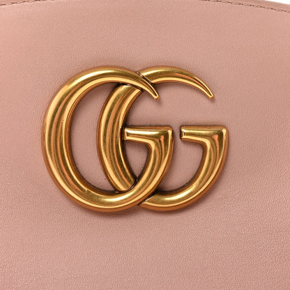 Gucci Calfskin Matelasse Medium GG Marmont Open Top Shoulder Bag Perfect Pink 8 of 10