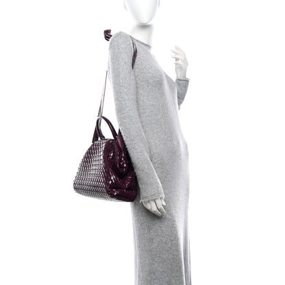 Bottega Veneta Nappa Intrecciato Small Padded The Handle Tote Mystic 1 of 10