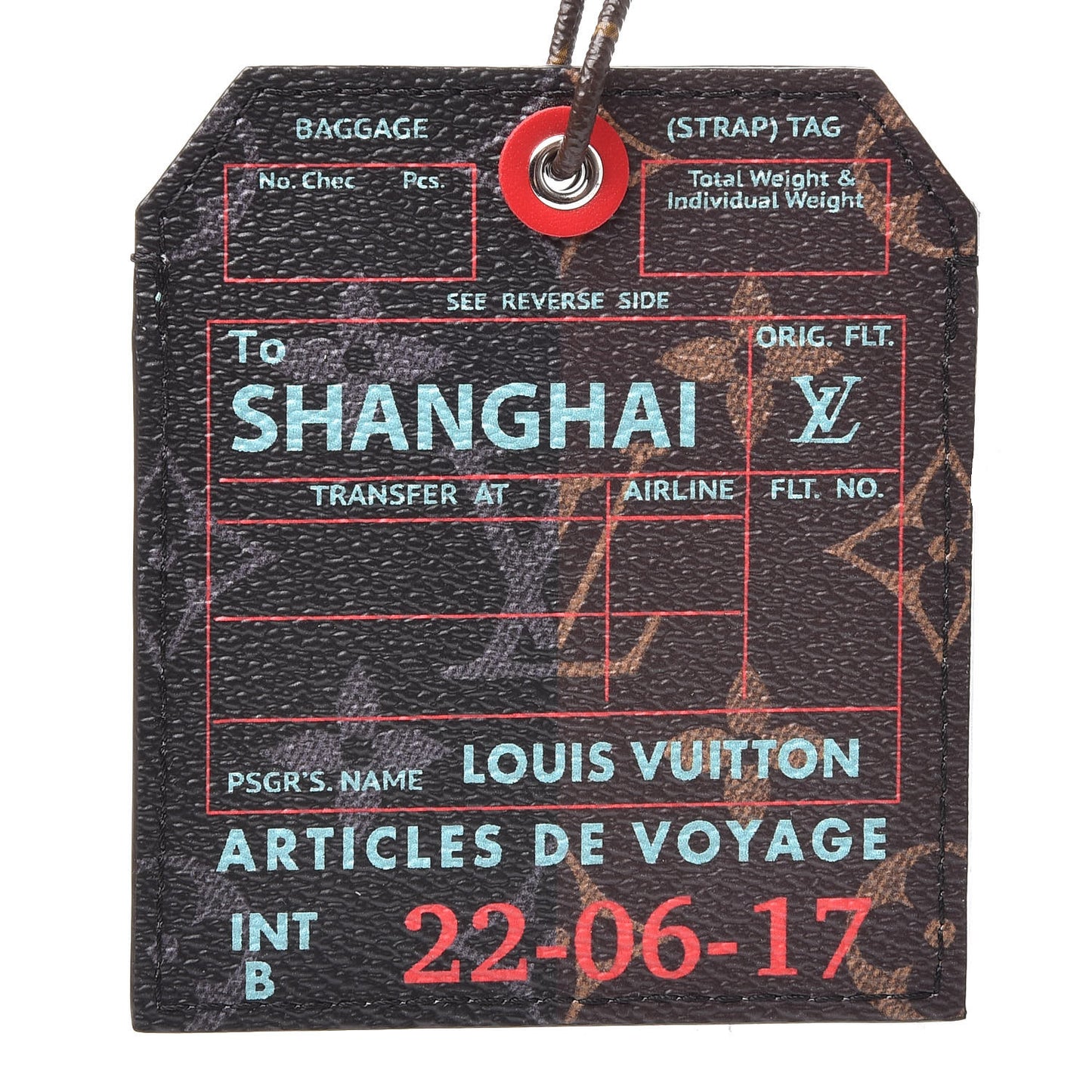 Monogram Outdoor Name Tags Set