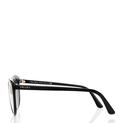 Prada Acetate Cat Eye Sunglasses SPR 02V Black 3 of 8