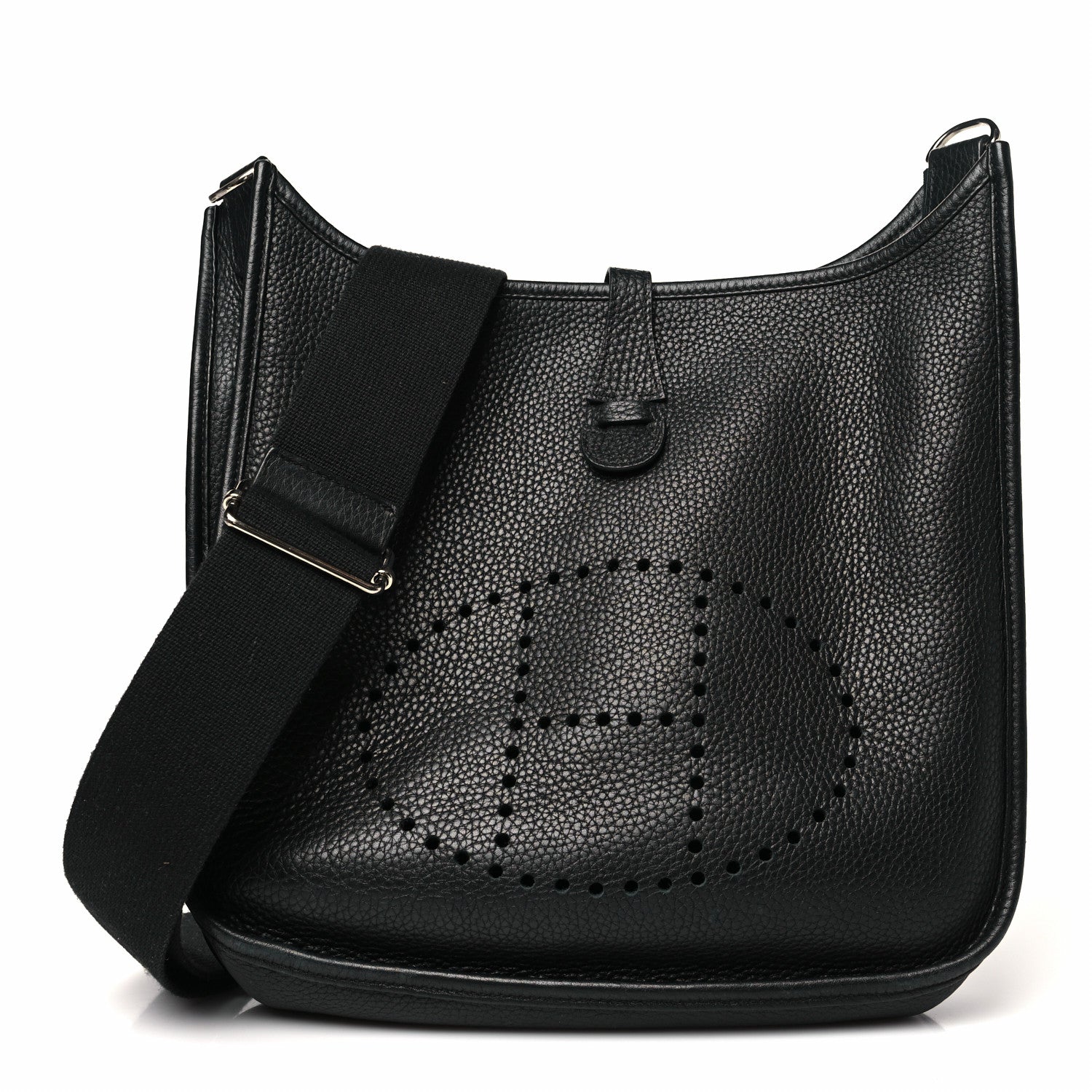 Hermes Taurillon Clemence Evelyne III PM Black 1 of 11