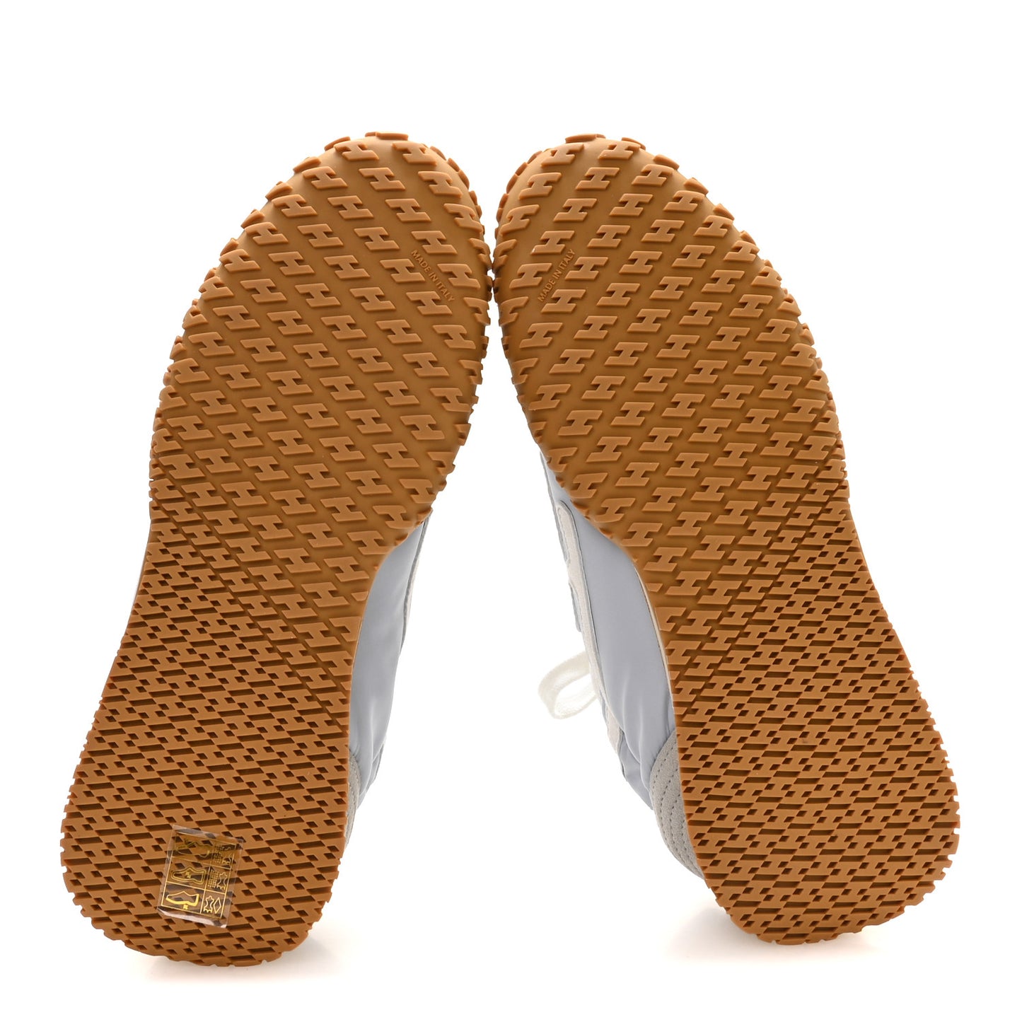 Suede Goatskin Jet Sneakers 36 Gris Arctique Blanc