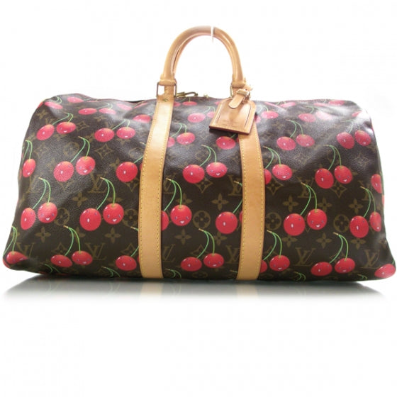 Monogram Cerises Keepall 45