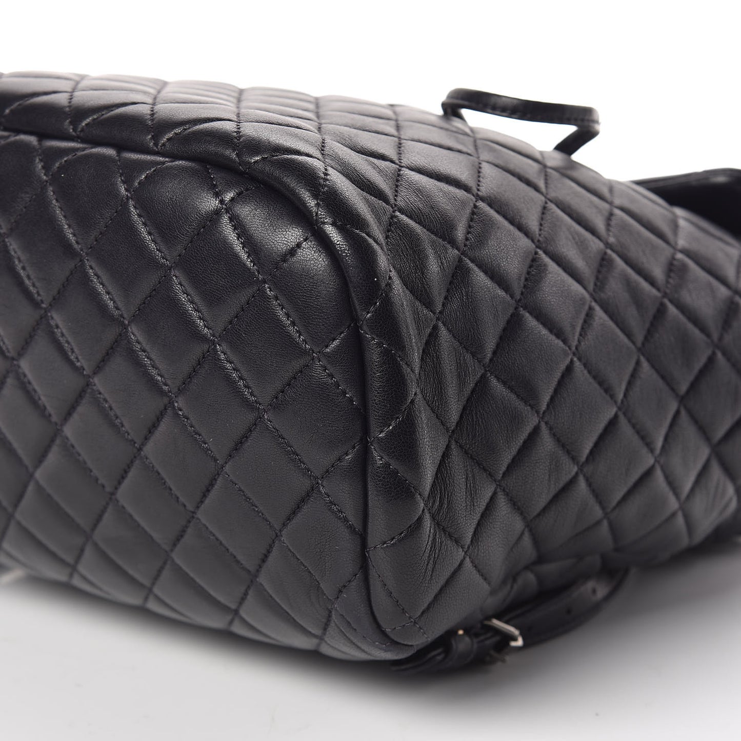 Calfskin Quilted Large Urban Spirit Backpack Navy
