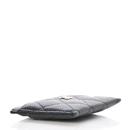 Chanel Caviar Quilted Card Holder Black 4 of 10