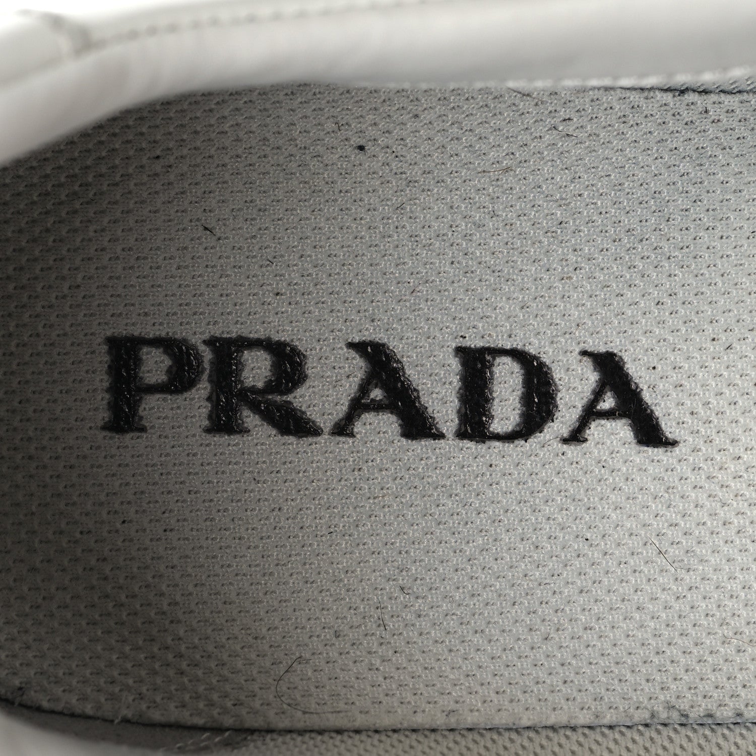 Prada Vitello Mens Logo Low Top Sneakers 43 White 8 of 10