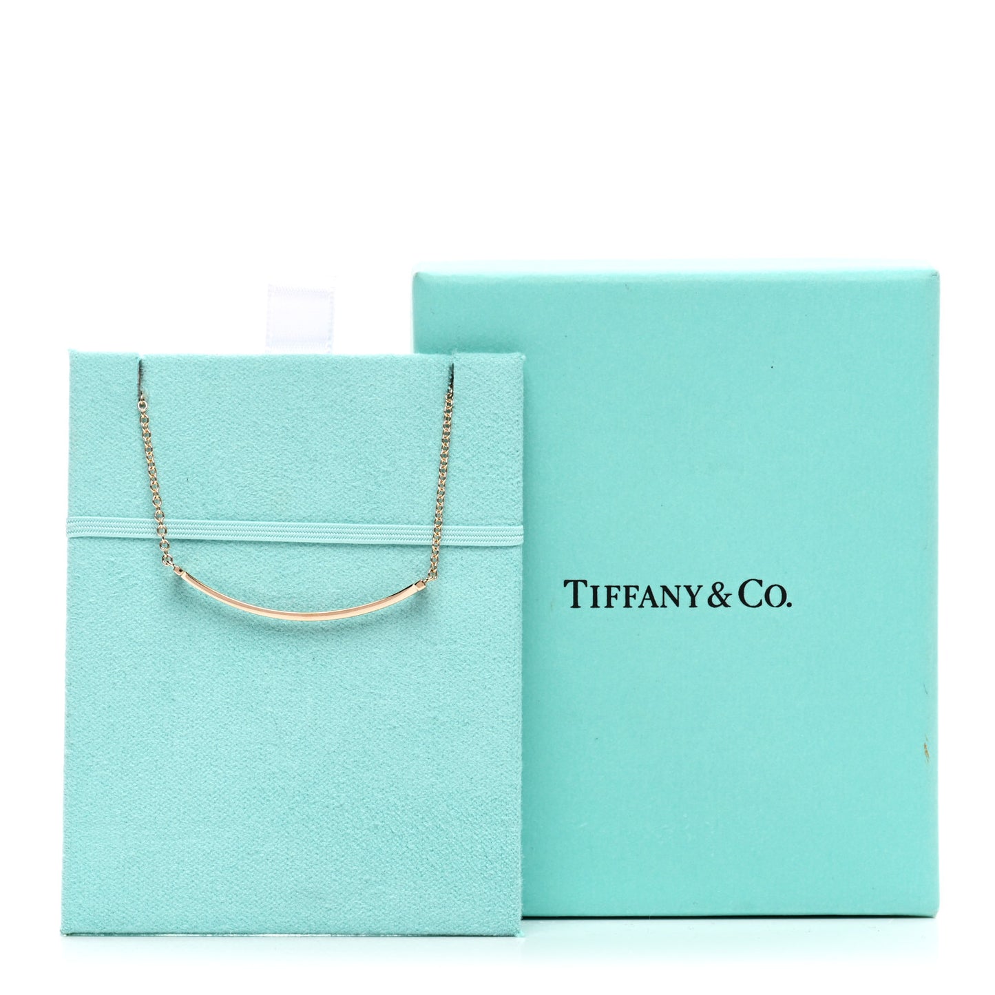 18K Rose Gold T Smile Bracelet