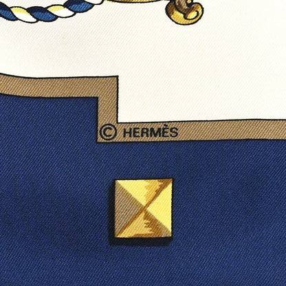 Hermes Silk Keys Les Cles Scarf 90 3 of 3