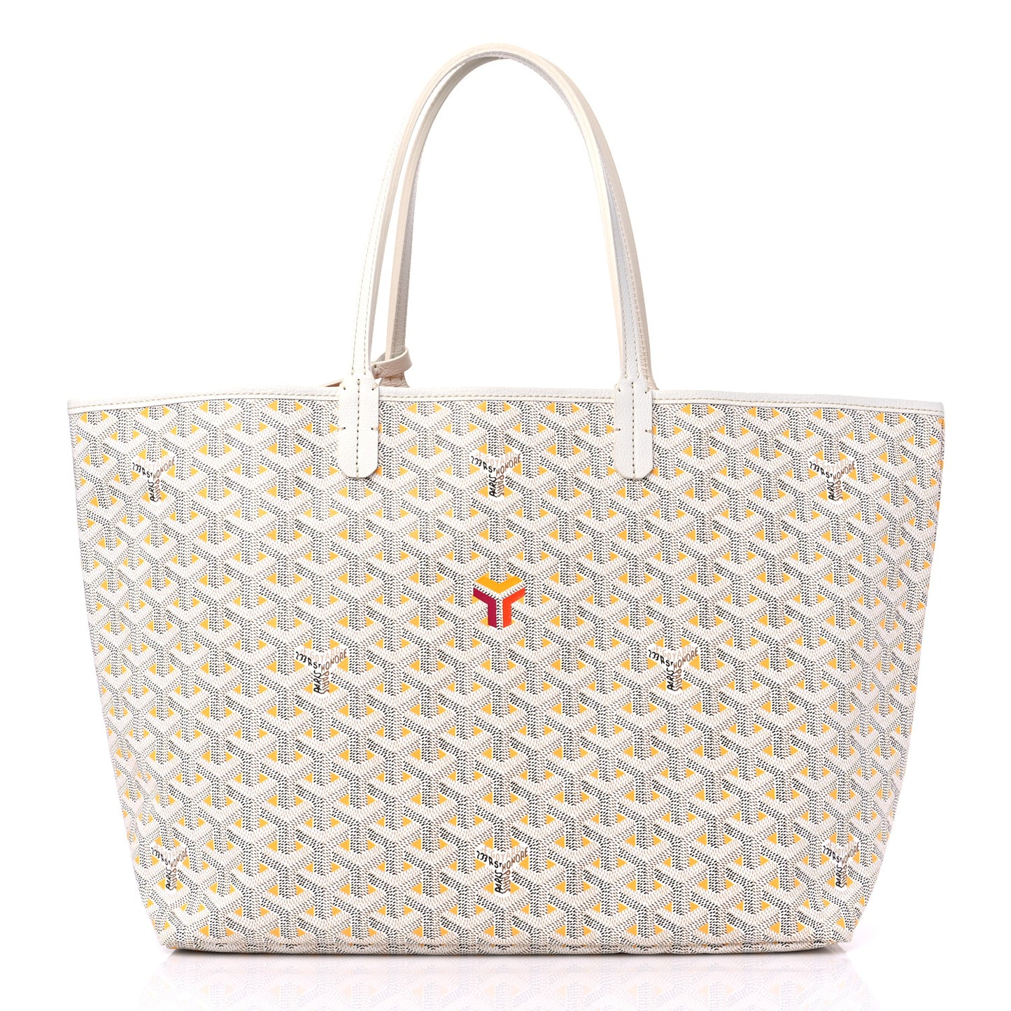 Goyardine Saint Louis Claire Voie PM White Yellow