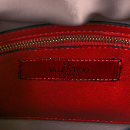 Valentino Garavani Lambskin Medium Rockstud Spike Shoulder Bag Poudre 8 of 9