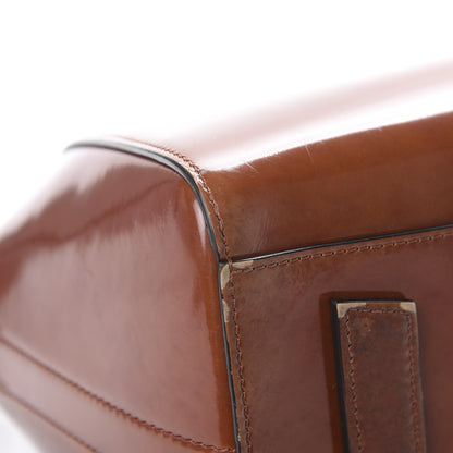 Givenchy Patent Calfskin Small Antigona Brown 8 of 15