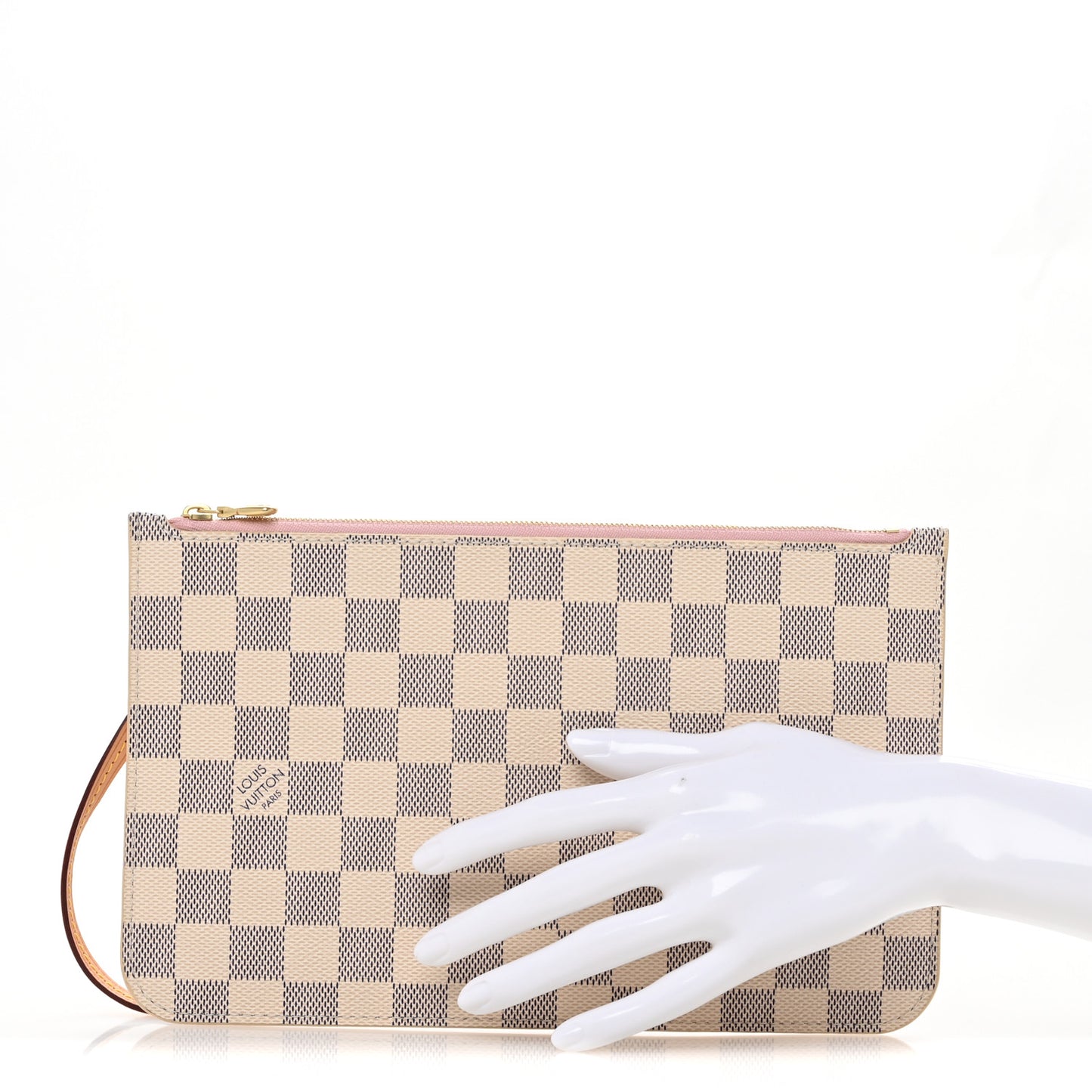 Damier Azur Neverfull MM GM Pochette Rose Ballerine
