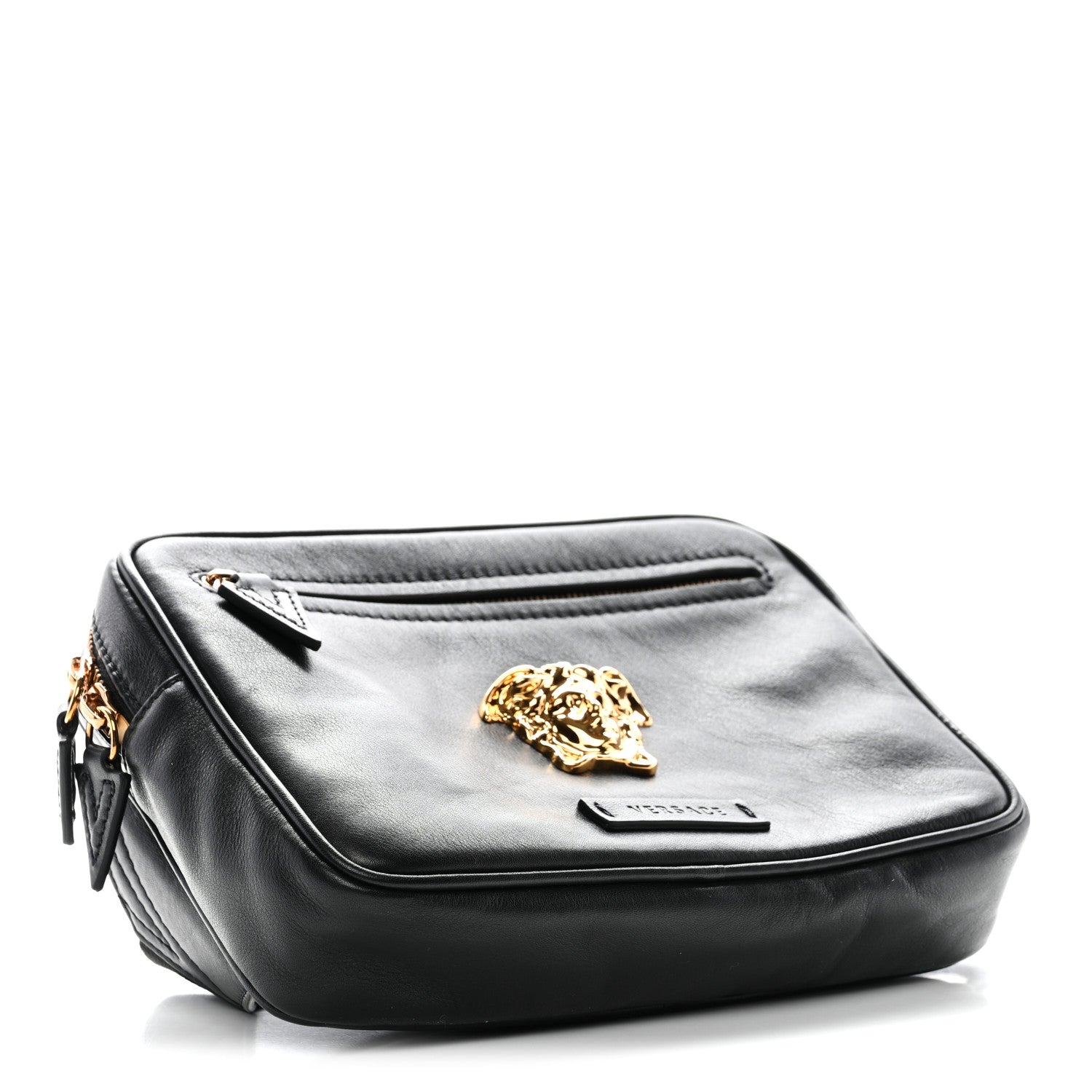 Versace Calfskin La Medusa Belt Bag Black 4 of 9