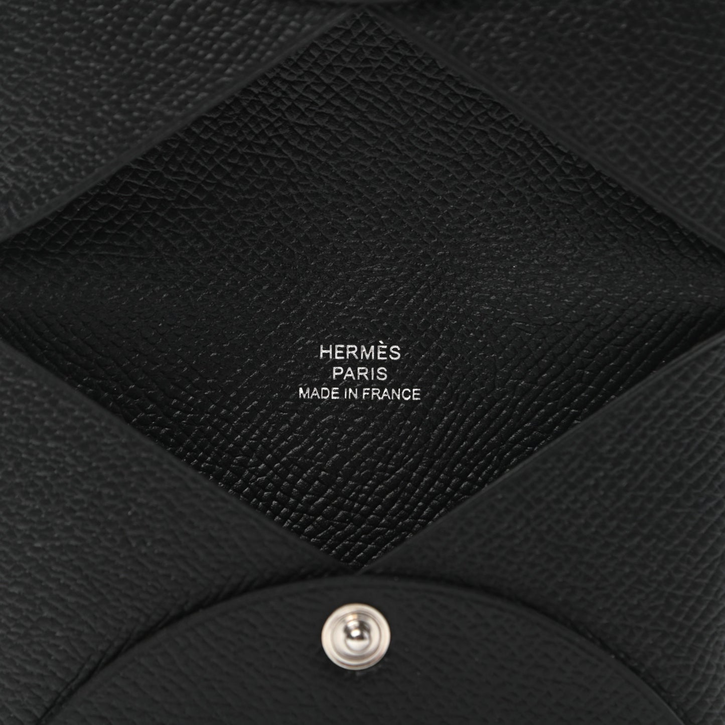 Epsom Calvi Card Case Black