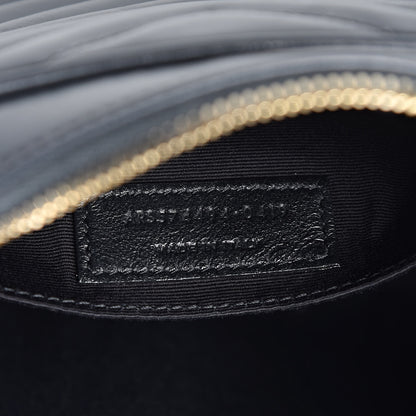 Saint Laurent Calfskin Matelasse Monogram Lou Camera Bag Dark Smog 7 of 12
