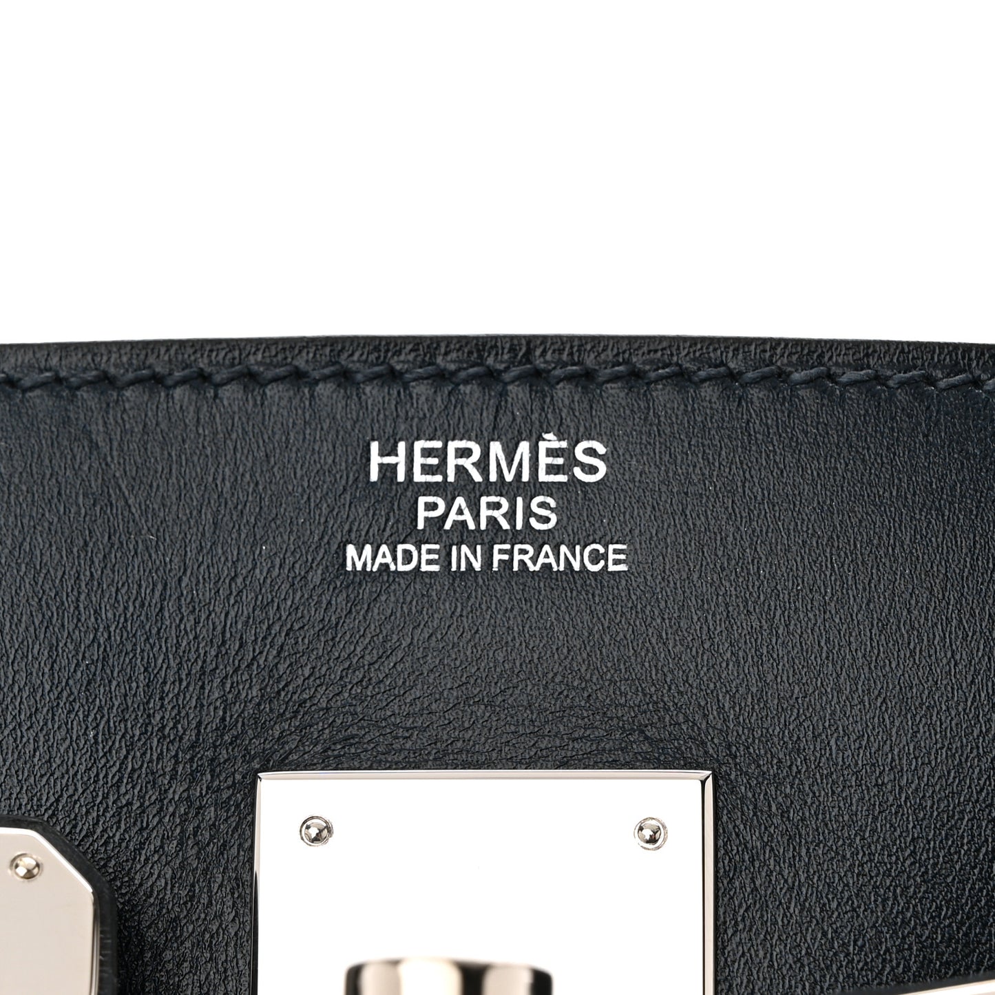 Box Birkin 30 Bleu De Prusse