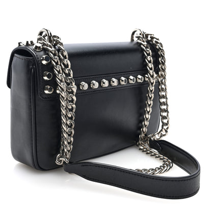 Prada Saffiano Pattina Crossbody Bag Black 2 of 8