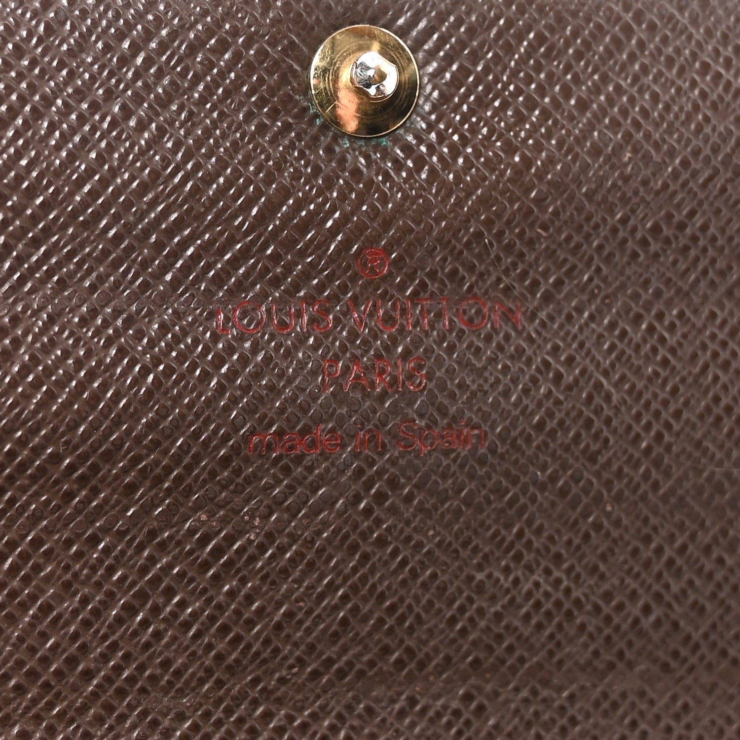 Louis Vuitton Damier Ebene Sarah Wallet 6 of 6