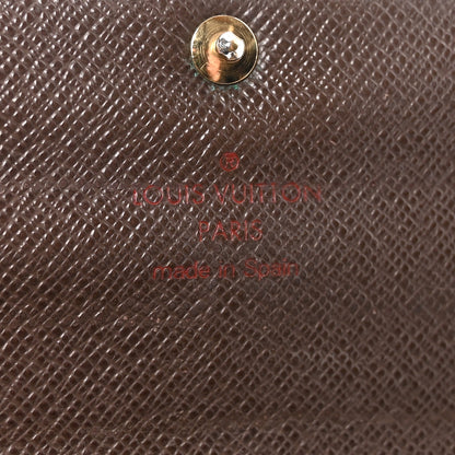Louis Vuitton Damier Ebene Sarah Wallet 6 of 6