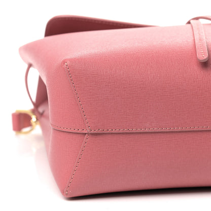 Mansur Gavriel Saffiano Mini Lady Bag Pink 5 of 12