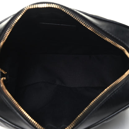 Saint Laurent Calfskin Matelasse Monogram Lou Camera Bag Black 5 of 9