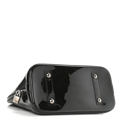 Louis Vuitton Vernis Alma PM Noir Magnetique 4 of 11